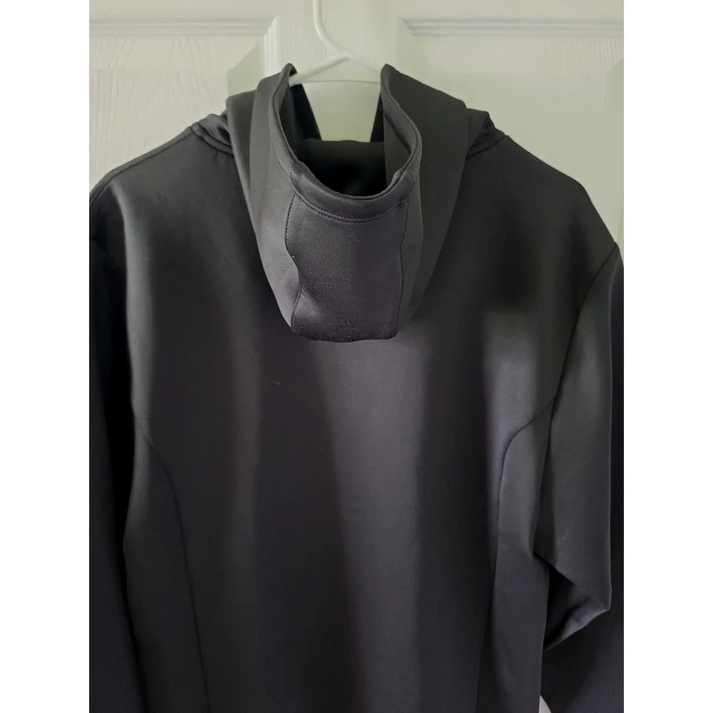 Constant Mountain Black Full Zip Hooded Jacket Performance Men's M (Unisex fit)
